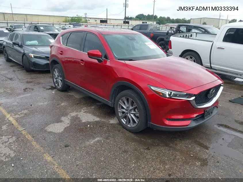MAZDA CX-5 2021, VIN JM3KFADM1M0333394