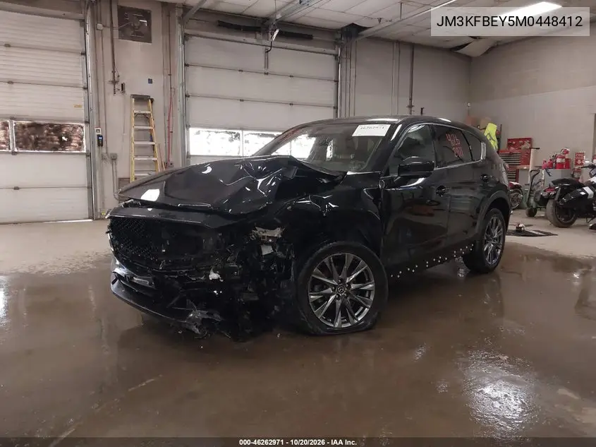 2021 MAZDA CX-5 VIN JM3KFBEY5M0448412 — фото 2