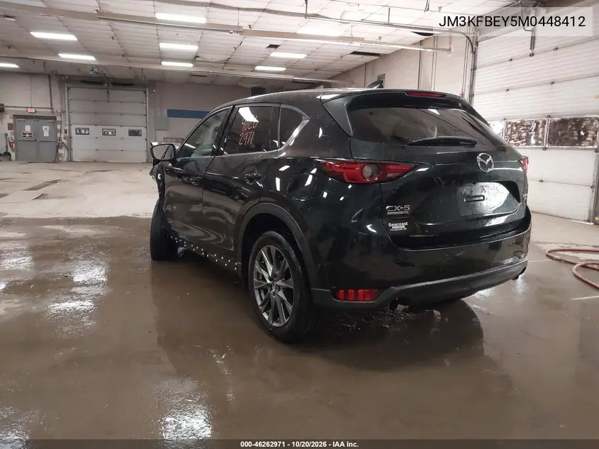 2021 MAZDA CX-5 VIN JM3KFBEY5M0448412 — фото 3