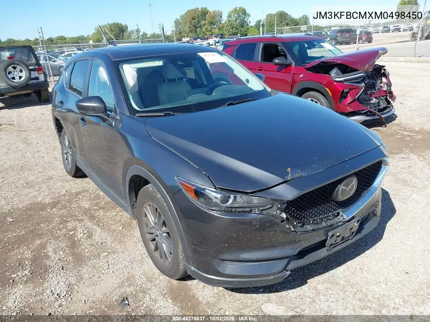MAZDA CX-5 2021, VIN JM3KFBCMXM0498450