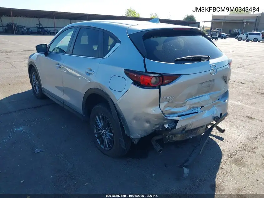 2021 MAZDA CX-5 VIN JM3KFBCM9M0343484 — фото 3