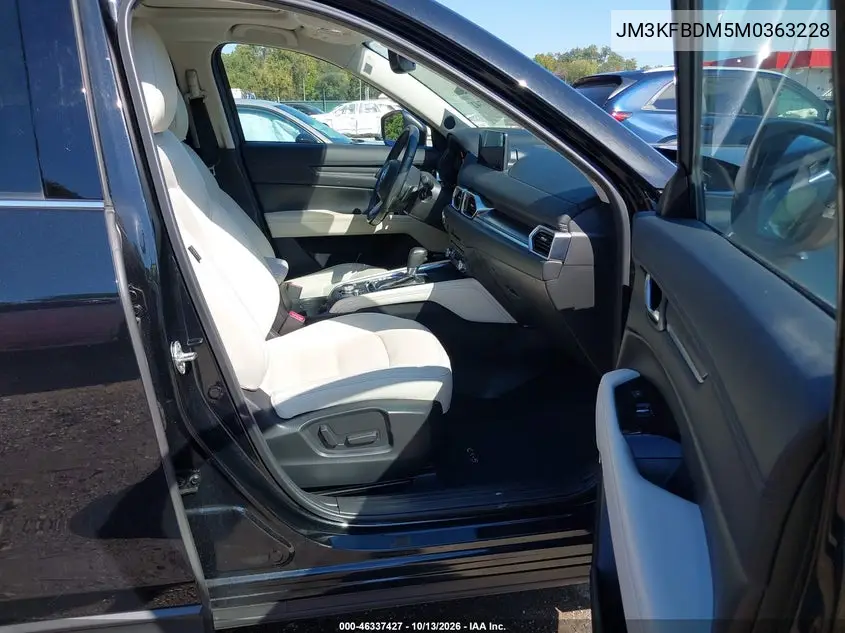 2021 MAZDA CX-5 VIN JM3KFBDM5M0363228 — фото 5