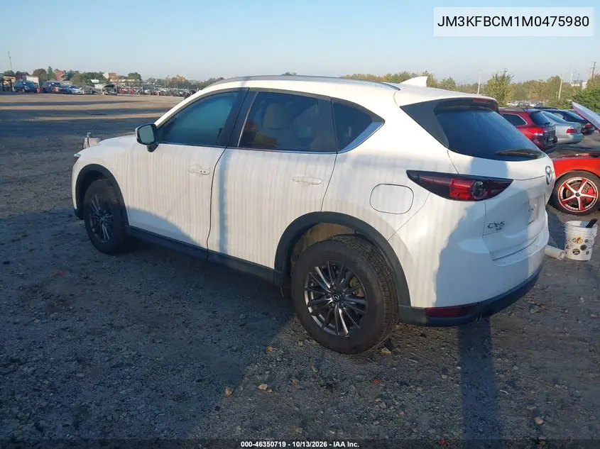 2021 MAZDA CX-5 VIN JM3KFBCM1M0475980 — фото 3