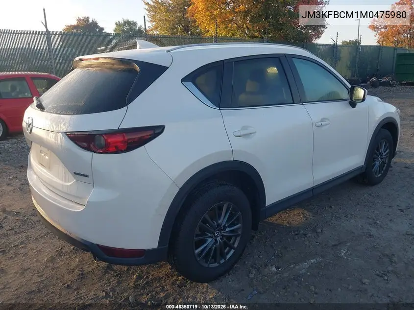 2021 MAZDA CX-5 VIN JM3KFBCM1M0475980 — фото 4