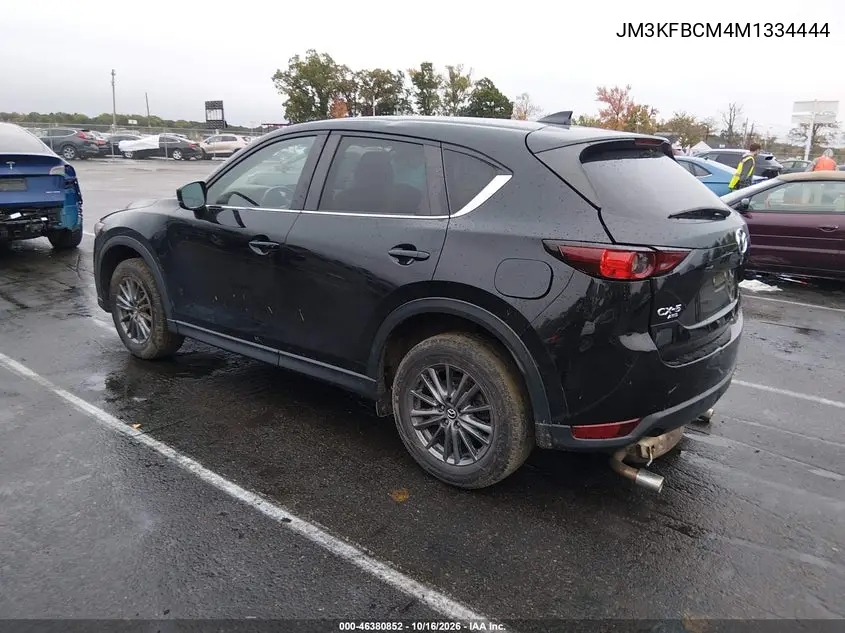 2021 MAZDA CX-5 VIN JM3KFBCM4M1334444 — фото 3