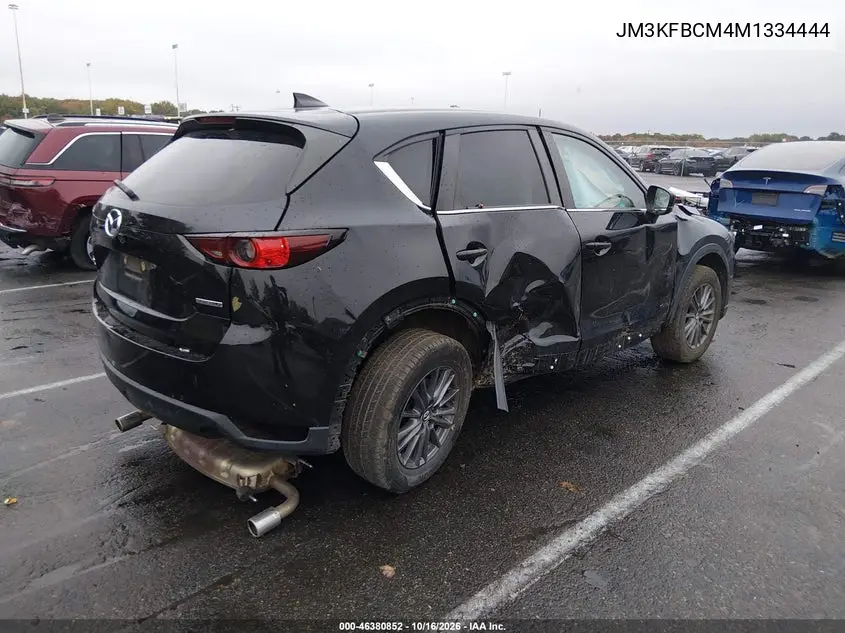 2021 MAZDA CX-5 VIN JM3KFBCM4M1334444 — фото 4