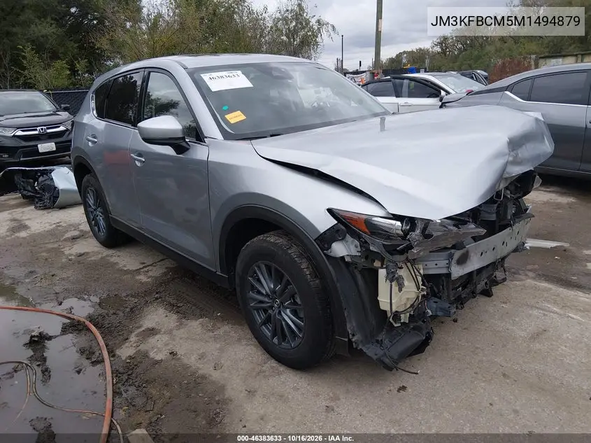 MAZDA CX-5 2021, VIN JM3KFBCM5M1494879