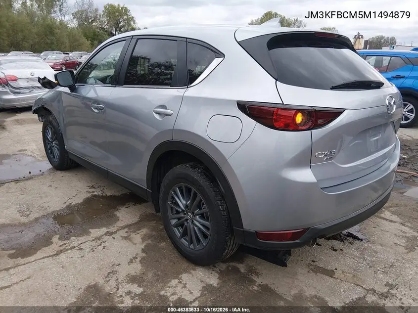 2021 MAZDA CX-5 VIN JM3KFBCM5M1494879 — фото 3