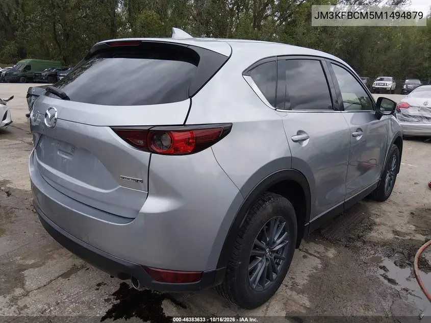 2021 MAZDA CX-5 VIN JM3KFBCM5M1494879 — фото 4