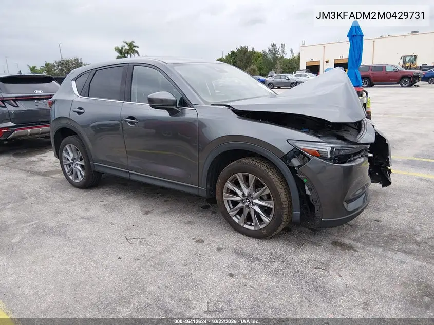 MAZDA CX-5 2021, VIN JM3KFADM2M0429731