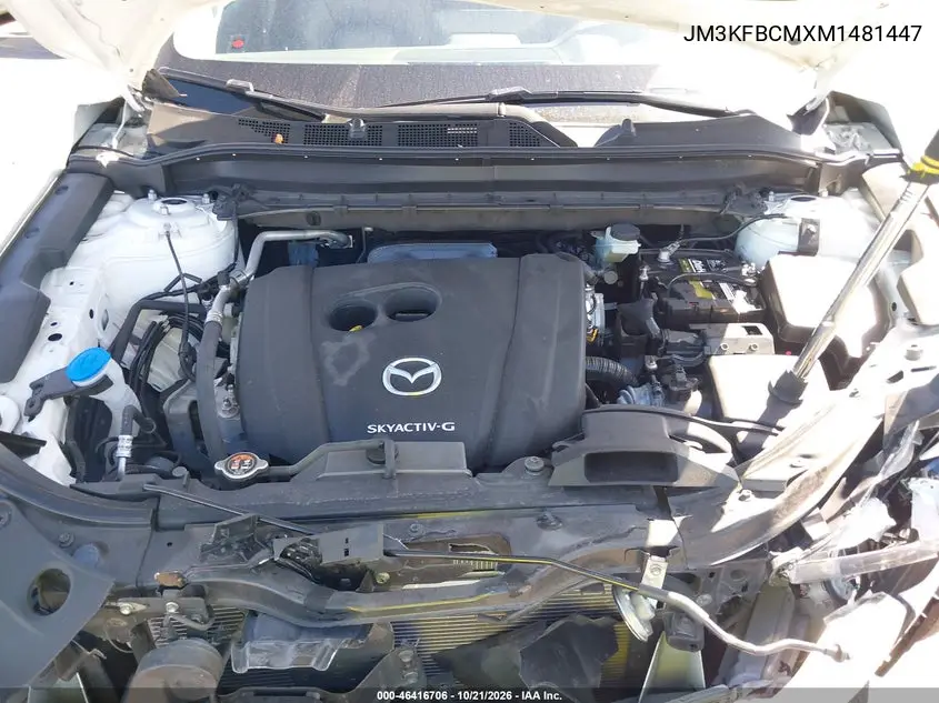 2021 MAZDA CX-5 VIN JM3KFBCMXM1481447 — фото 10