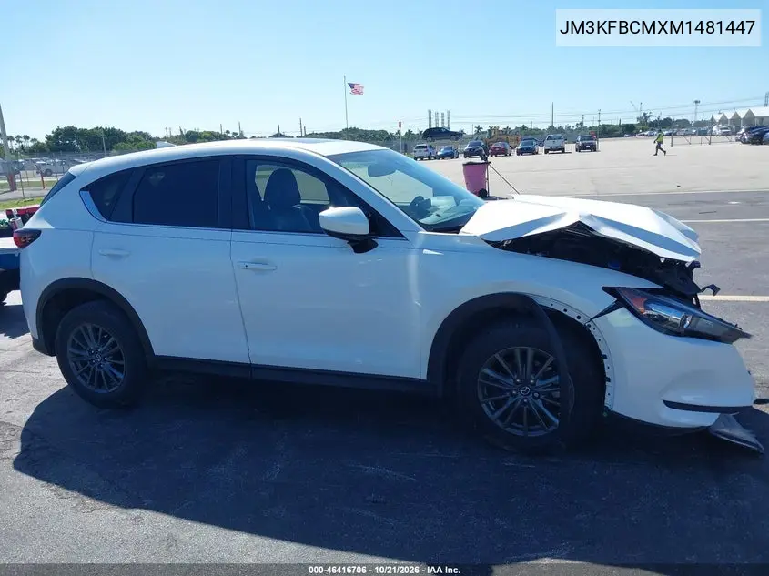2021 MAZDA CX-5 VIN JM3KFBCMXM1481447 — фото 14
