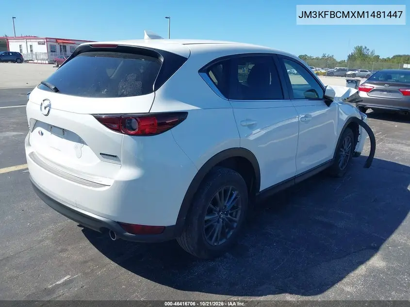 2021 MAZDA CX-5 VIN JM3KFBCMXM1481447 — фото 4