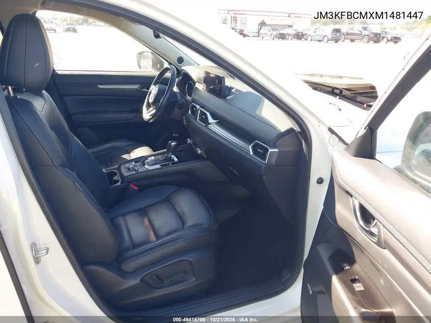2021 MAZDA CX-5 VIN JM3KFBCMXM1481447 — фото 5