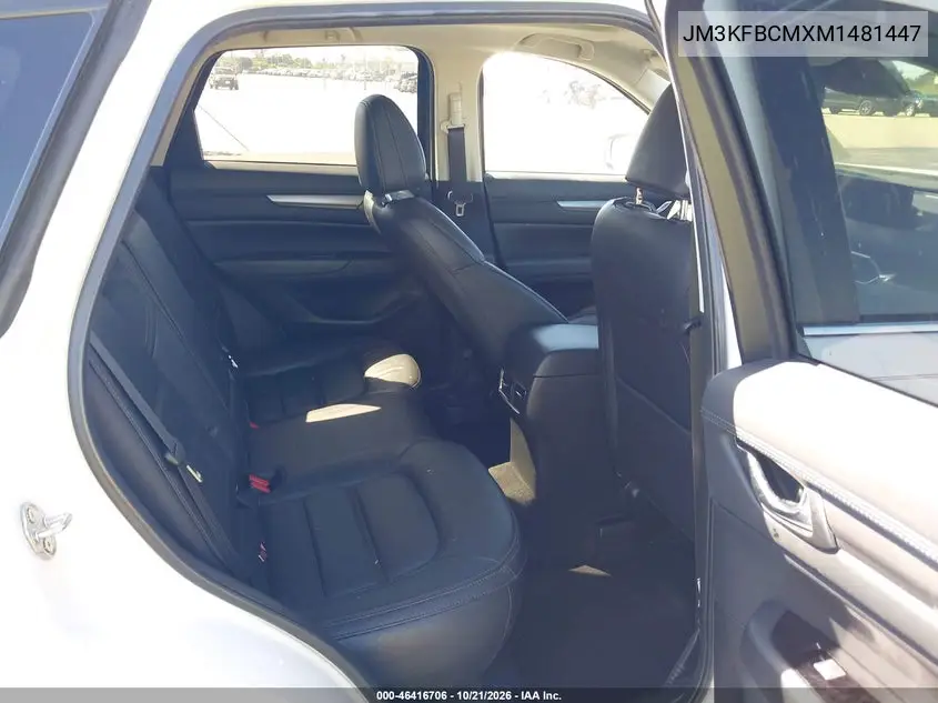 2021 MAZDA CX-5 VIN JM3KFBCMXM1481447 — фото 8