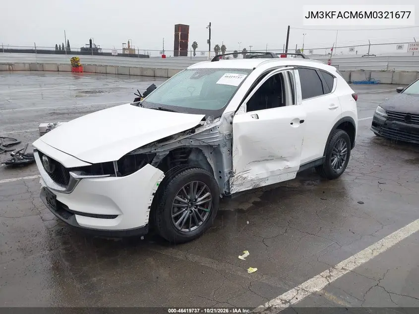 2021 MAZDA CX-5 VIN JM3KFACM6M0321677 — фото 2