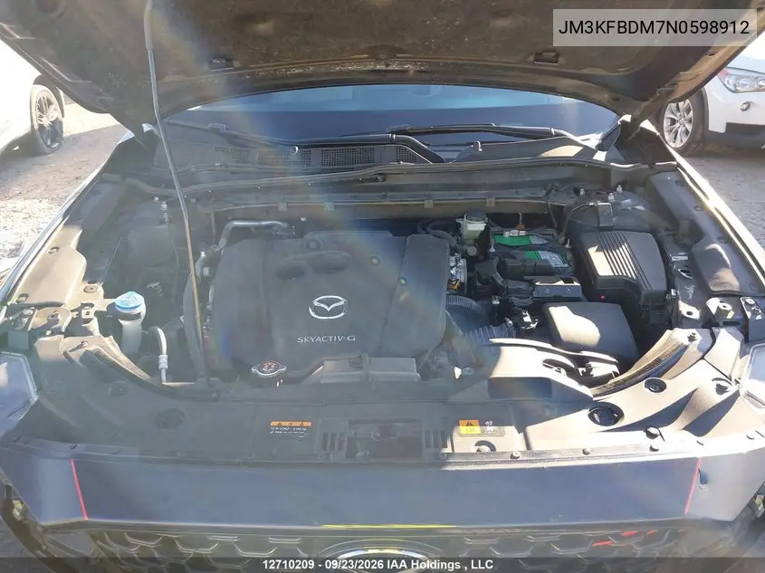 2022 MAZDA CX-5 VIN JM3KFBDM7N0598912 — фото 10