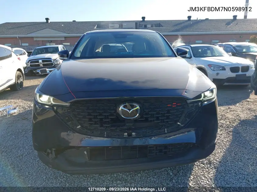 2022 MAZDA CX-5 VIN JM3KFBDM7N0598912 — фото 13