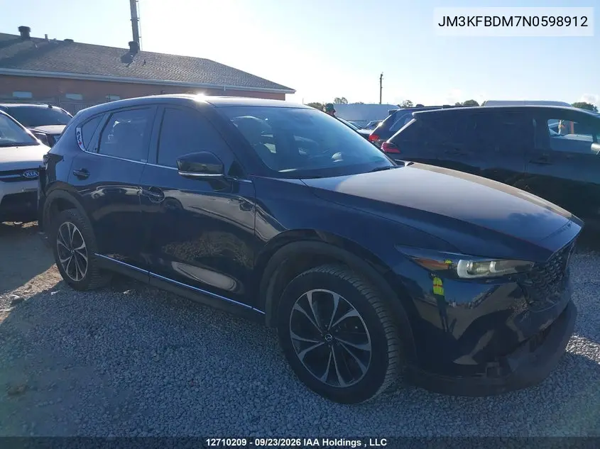 2022 MAZDA CX-5 VIN JM3KFBDM7N0598912 — фото 14