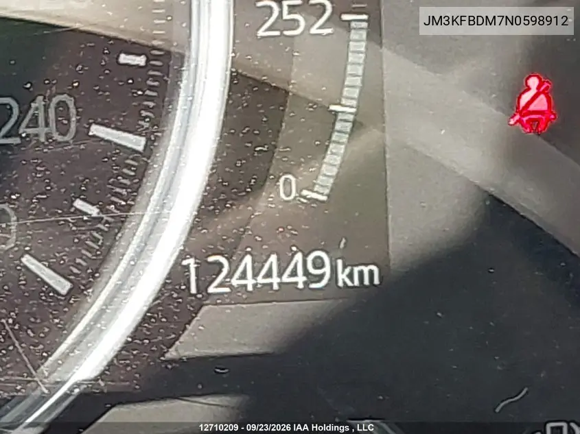 2022 MAZDA CX-5 VIN JM3KFBDM7N0598912 — фото 16