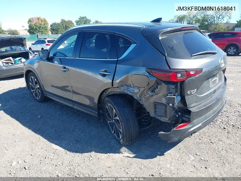 2022 MAZDA CX-5 VIN JM3KFBDM0N1618041 — фото 3