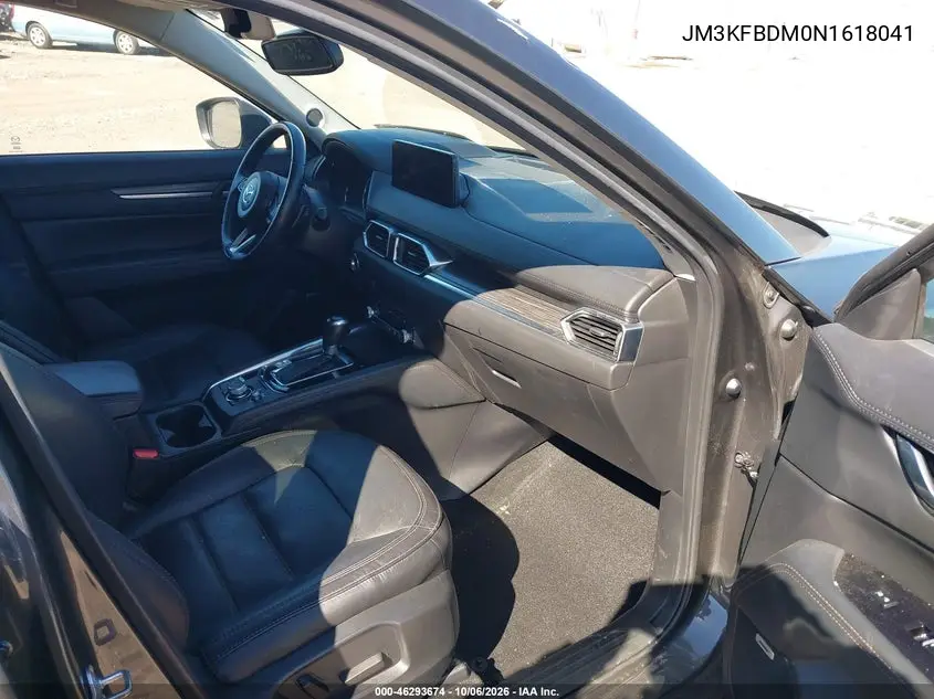 2022 MAZDA CX-5 VIN JM3KFBDM0N1618041 — фото 5