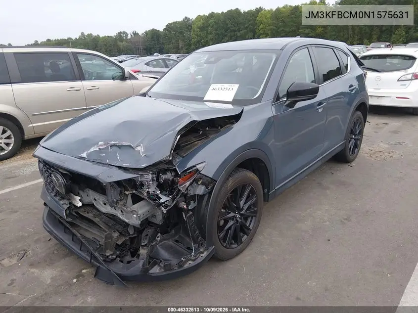 2022 MAZDA CX-5 VIN JM3KFBCM0N1575631 — фото 2