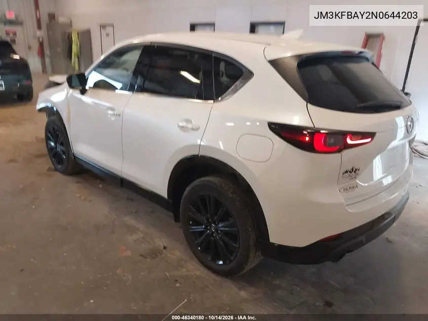 2022 MAZDA CX-5 VIN JM3KFBAY2N0644203 — фото 3