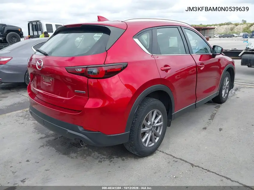 2022 MAZDA CX-5 VIN JM3KFBAM0N0539639 — фото 4