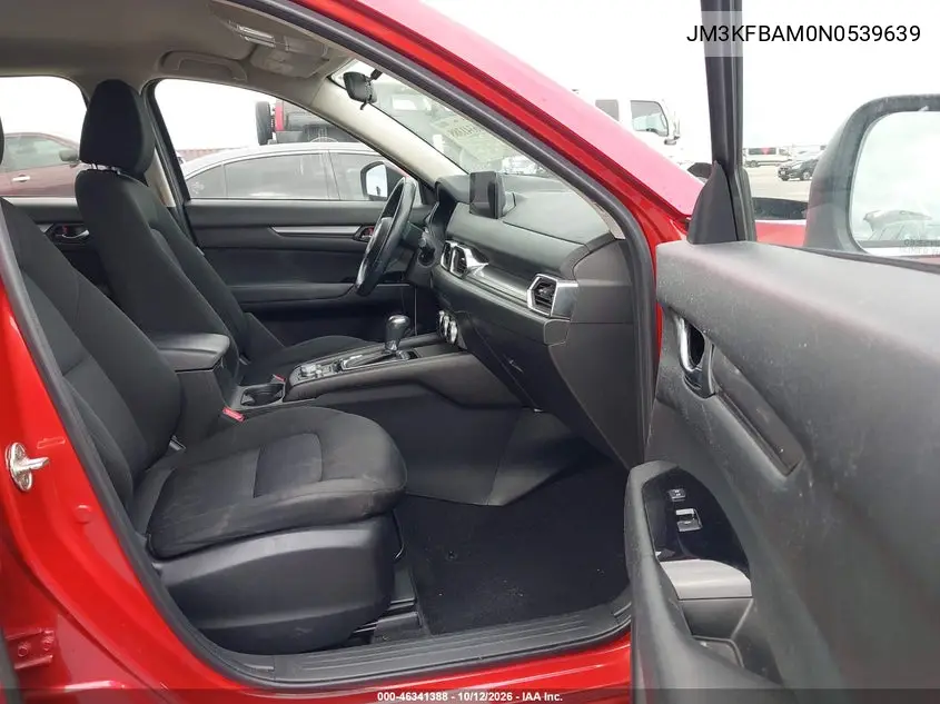 2022 MAZDA CX-5 VIN JM3KFBAM0N0539639 — фото 5