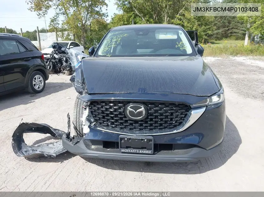 2023 MAZDA CX-5 VIN JM3KFBCM4P0103408 — фото 12