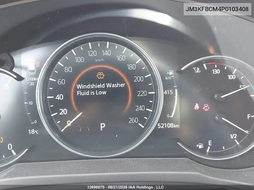 2023 MAZDA CX-5 VIN JM3KFBCM4P0103408 — фото 15