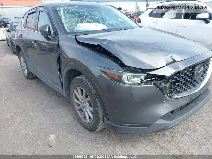 2023 MAZDA CX-5 VIN JM3KFBCM4P0248769 — фото 6