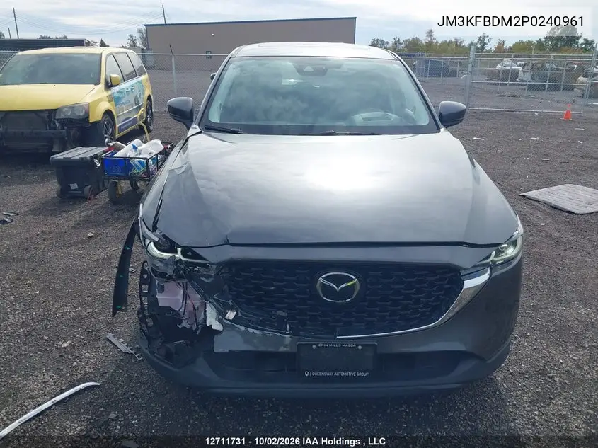 2023 MAZDA CX-5 VIN JM3KFBDM2P0240961 — фото 12