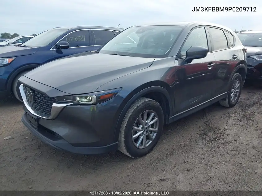 2023 MAZDA CX-5 VIN JM3KFBBM9P0209712 — фото 2