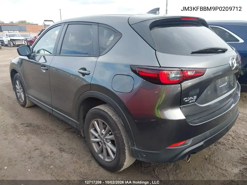 2023 MAZDA CX-5 VIN JM3KFBBM9P0209712 — фото 3