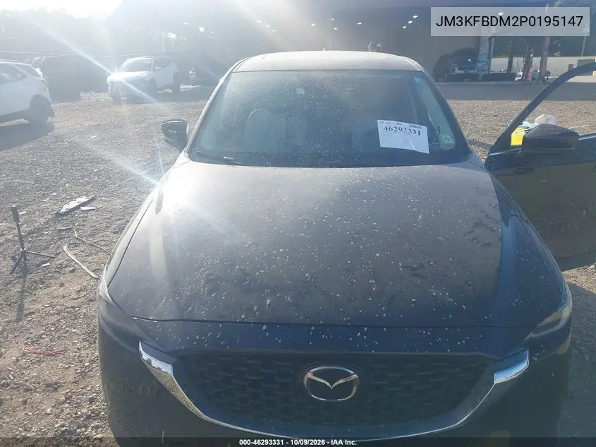 2023 MAZDA CX-5 VIN JM3KFBDM2P0195147 — фото 6