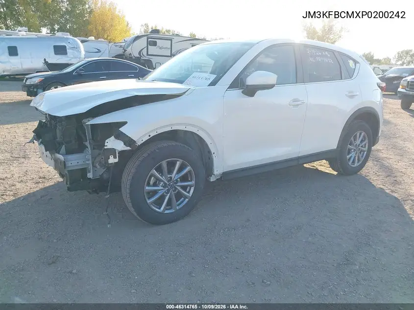 2023 MAZDA CX-5 VIN JM3KFBCMXP0200242 — фото 2