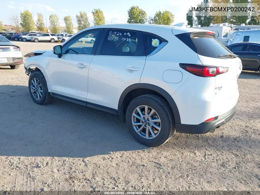 2023 MAZDA CX-5 VIN JM3KFBCMXP0200242 — фото 3