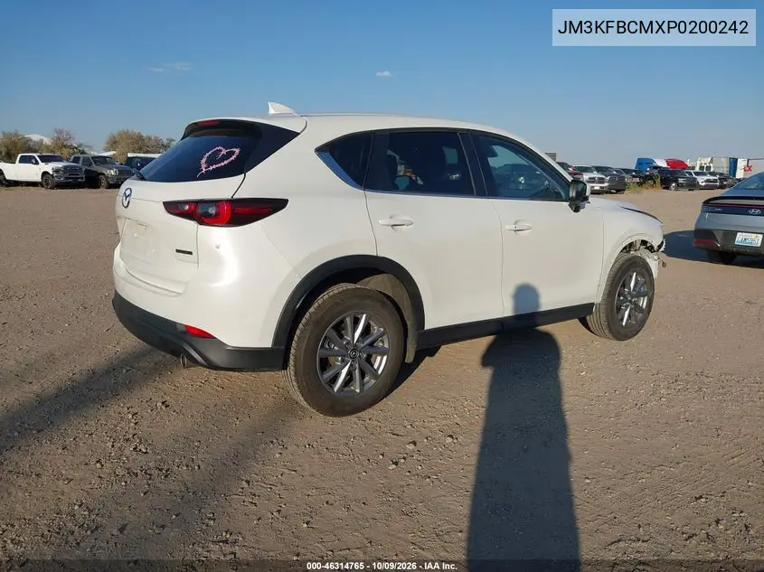 2023 MAZDA CX-5 VIN JM3KFBCMXP0200242 — фото 4