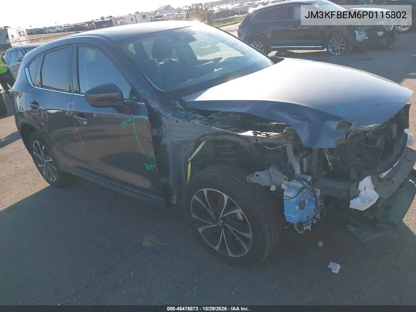MAZDA CX-5 2023, VIN JM3KFBEM6P0115802