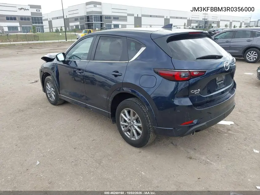 2024 MAZDA CX-5 VIN JM3KFBBM3R0356000 — фото 3