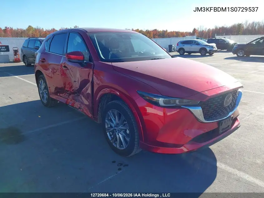 MAZDA CX-5 2025, VIN JM3KFBDM1S0729537