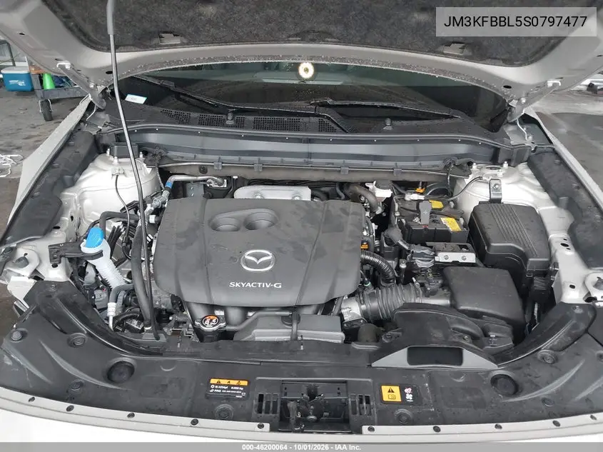 2025 MAZDA CX-5 VIN JM3KFBBL5S0797477 — фото 10