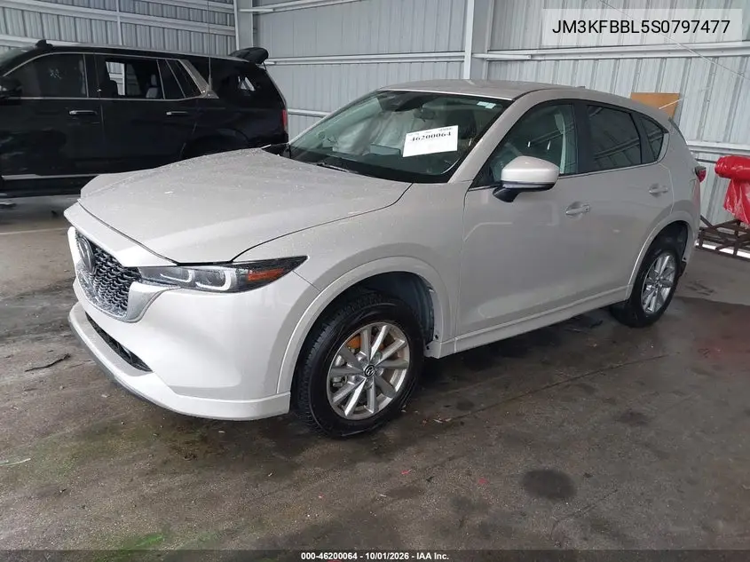 2025 MAZDA CX-5 VIN JM3KFBBL5S0797477 — фото 2