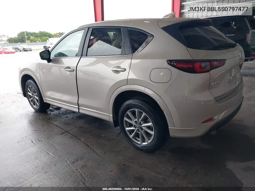 2025 MAZDA CX-5 VIN JM3KFBBL5S0797477 — фото 3