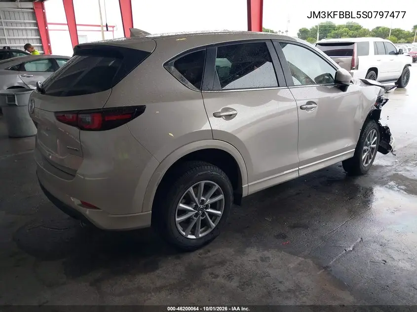 2025 MAZDA CX-5 VIN JM3KFBBL5S0797477 — фото 4