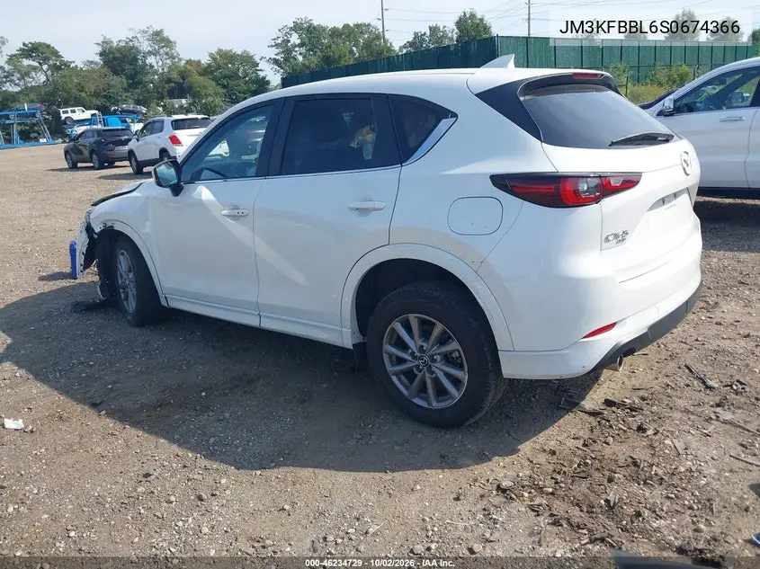 2025 MAZDA CX-5 VIN JM3KFBBL6S0674366 — фото 3