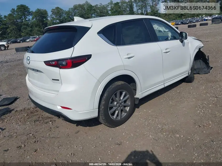 2025 MAZDA CX-5 VIN JM3KFBBL6S0674366 — фото 4