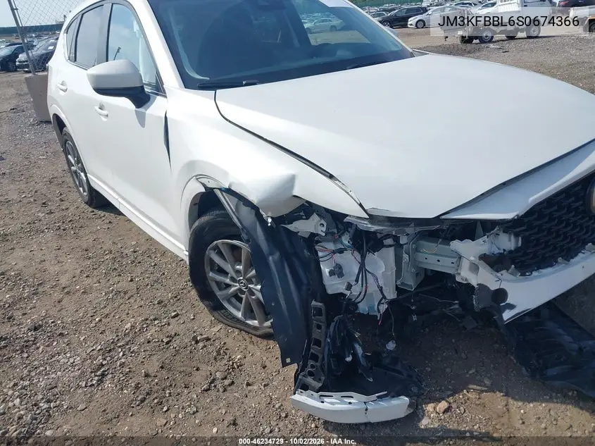 2025 MAZDA CX-5 VIN JM3KFBBL6S0674366 — фото 6
